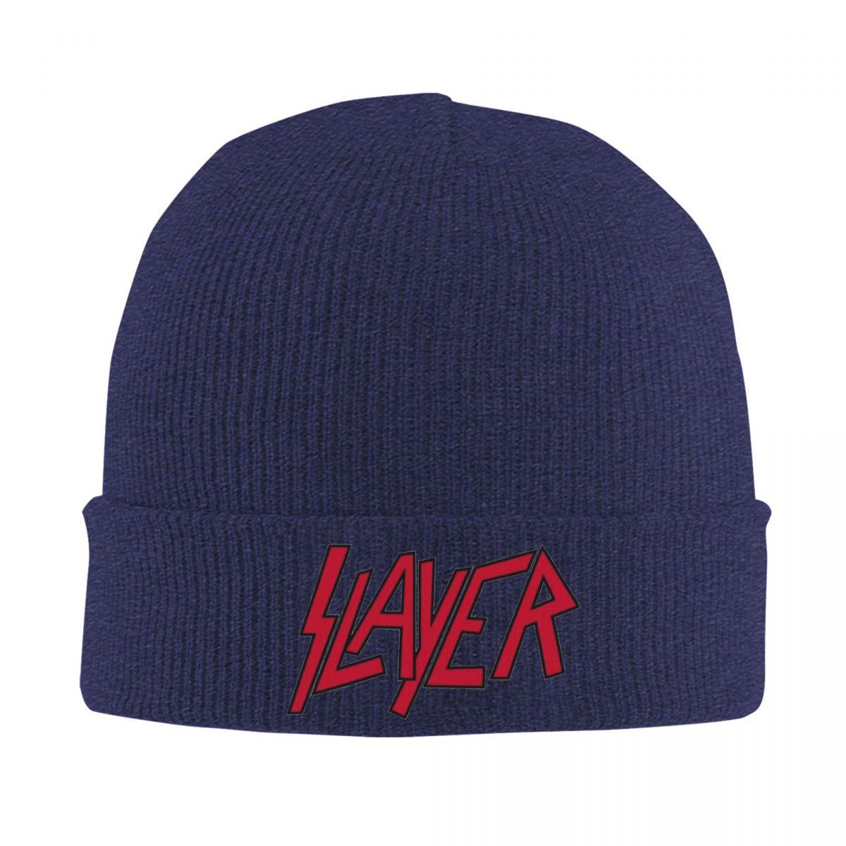 

Slayers Logo Warm Knitted Cap Fashion Bonnet Hat Autumn Winter Outdoor Beanies Hats for Unisex Adult One Size