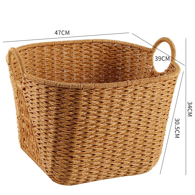 Handun Imitation Rattan Laundry Basket