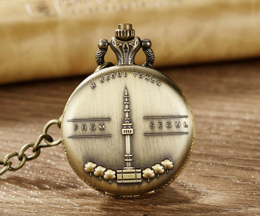 Vintage Pocket Watch Collection Quartz Universal Casual Vintage Pendant Pocket Watch