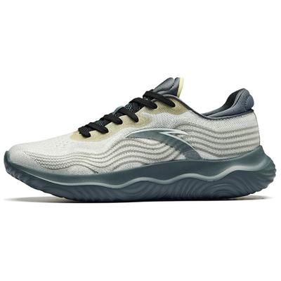 Cushioning Slip Resistant Low Top Training Shoes Men's Gray Green Black 112457718S-2