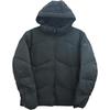 Training Series Six-Degree Core Solid Color Warm Windproof Hooded Down Jacket Men Outerwear Black 152617911S-4