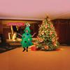 New Christmas Jumpsuit Christmas Tree Styling Clothing Men's and Women's Adult Christmas Tree Clothing