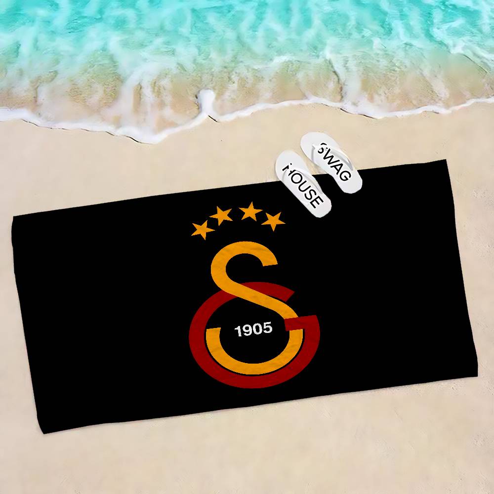 G-Galatasaray S-S.K. Asciugamani da Spiaggia Grandi in Microfibra Anmie Asciugatura Rapida Asciugamani da Spiaggia Sabbiosa Asciugamano da Piscina per Viaggi Piscina Nuoto Yoga