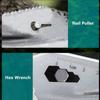 Stainless Steel Garden Shovel Spade Multi Tool Weeder With Sawtooth Hex Wrench Ruler Digging Trowel Knife Spear Garden Bonsai