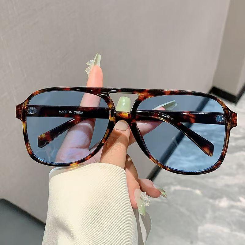 Classic Retro Square Sunglasses Women Fashion Sun Glasses Female Vintage Big Frame Glasses Uv400