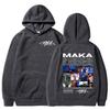 Rapper Maka Graphic Hoodies Men Women Clothing Fashion Hip Hop Sweatshirt Casual Oversized Long Sleeve Pullover Hoody Streetwear