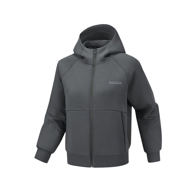 Skechers Knitted Hooded Sports Warm Jacket Women jackets P126W004-013P S