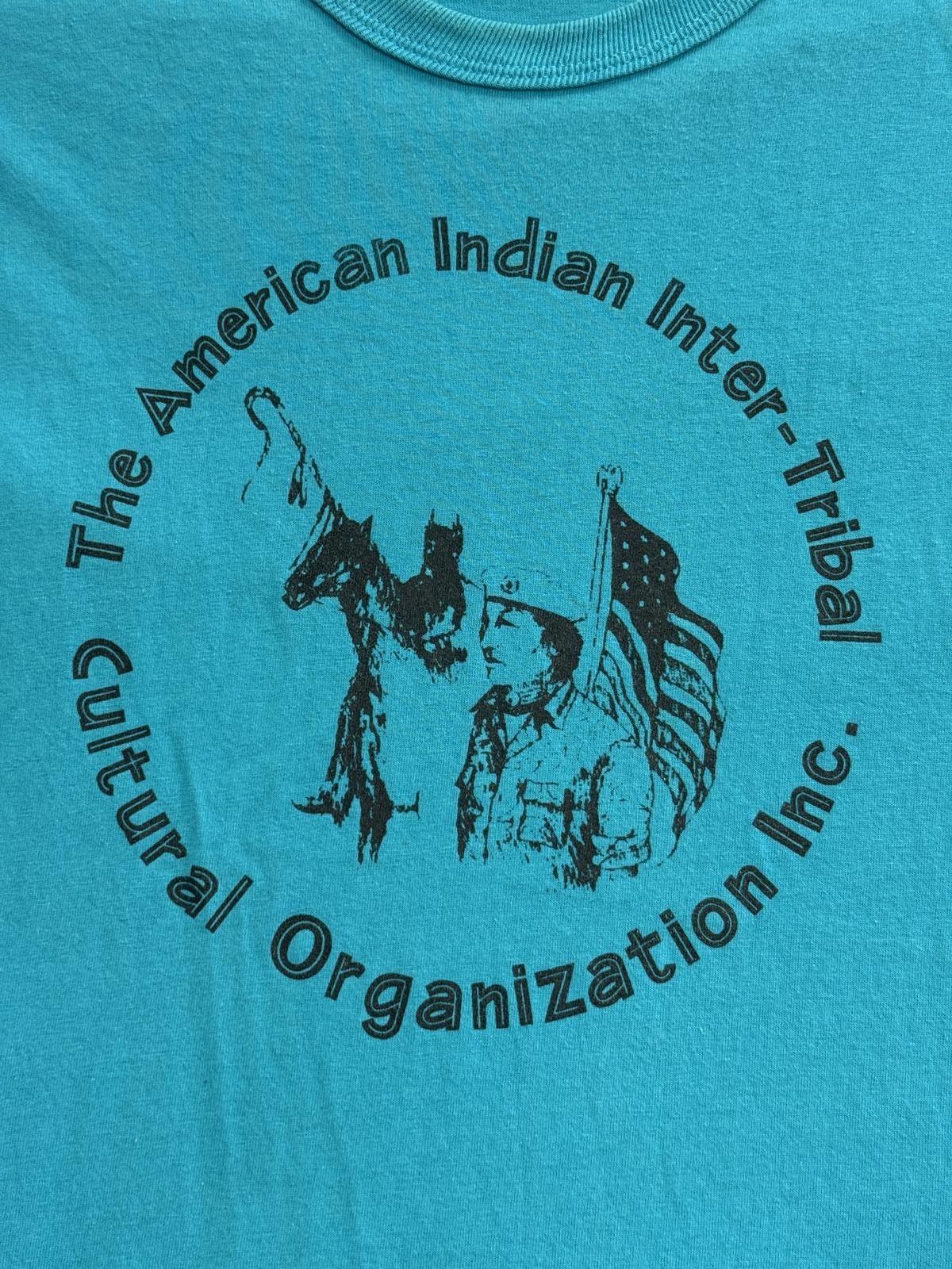 Vintage T-shirt American Indian Inter-Tribal Cultural Tee XL S