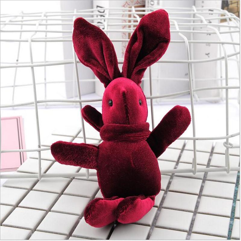 

1шт бархатная кукла кролик желаний плюшевая игрушка мягкая кулон кролик новогодний рождественский подарок аксессуар кукла 20см