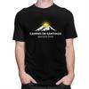 Custom Buen Camino De Santiago T Shirt for Men 100 Cotton Tshirt Leisure Tee Short Sleeve Tshirt Slim Fit Clothing Gift