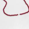 Kiee Oshimu (Silver 925) 301 Red Bold Beads Necklace