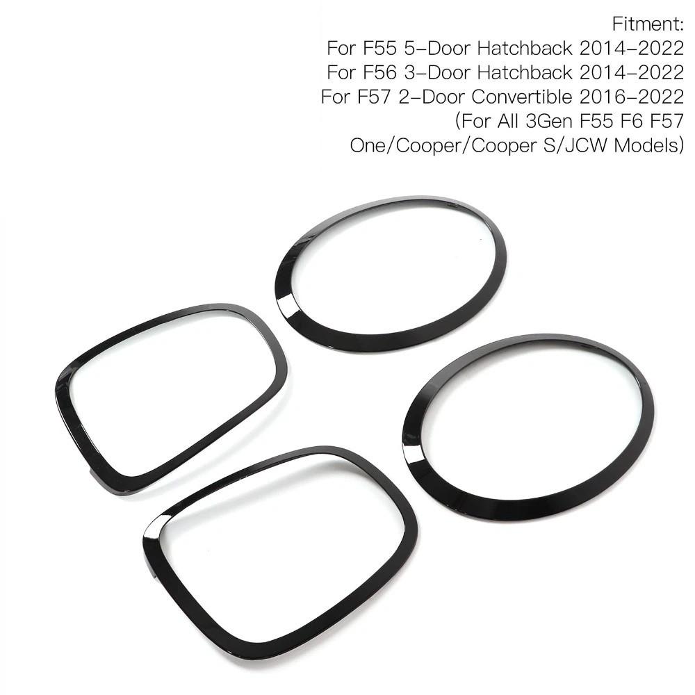 4PCS Glossy Balck Front Grille Trim Strip for F55/F56/F57/One Cooper S JCW 2014+