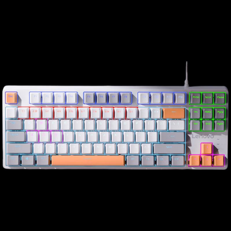 Lenovo GK10 87-Key Aurora Series Wired Mechanical Keyboard