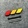 Tricolor Mesh Grille Badge for Toyota Tacoma, 4Runner, Tundra - Modified Car Sticker Badge