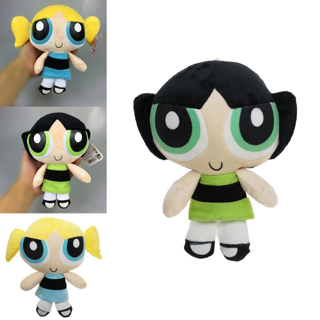 Plush Powerpuff Girls Dolls Colorful 20cm Cartoon Stuffed Toys For Teens**