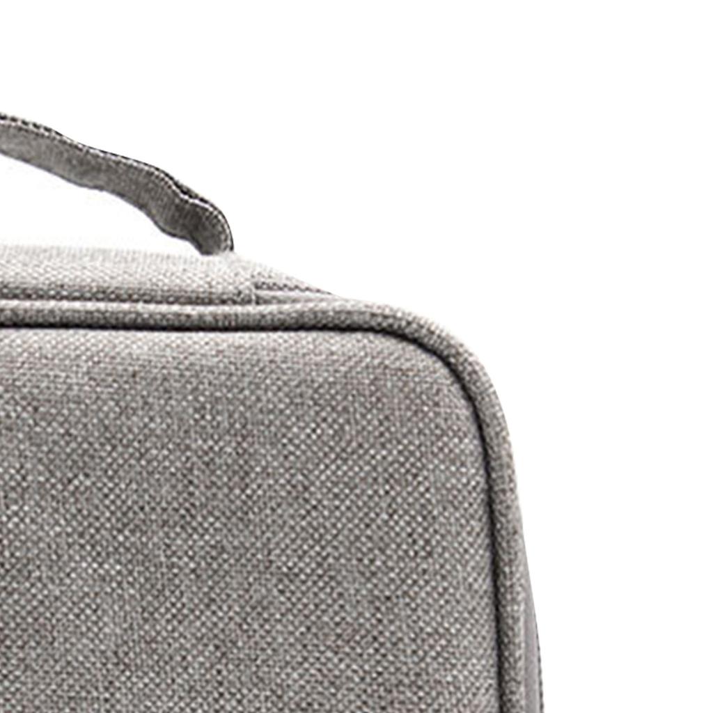 Travel Cable Storage Case Multifunctional Waterproof Portable Electronics Travel Bag for Data Cable Earphone Power Bank