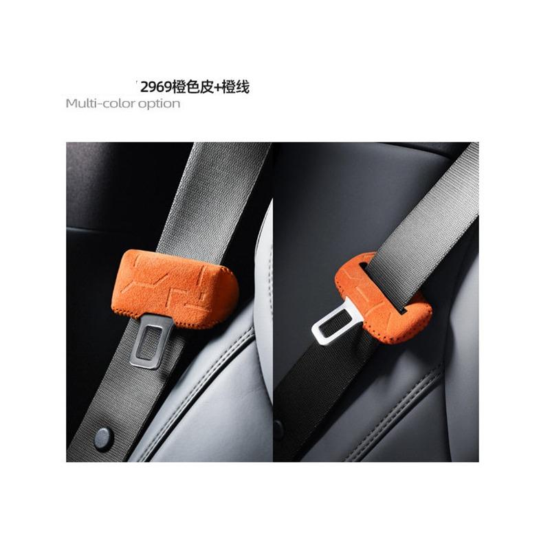 For ZEEKR 001 007 009 ZEEKR X 7X 9X Car Seat Belt Buckle Protective Cover Safety Belt Collision Prevention Car Modification