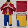 HOLOUN ONE PIECE Monkey D. Luffy Cosplay Costume, Anime Costume, Halloween Costume, Performance Costume, Holiday Gift, Size 2XL