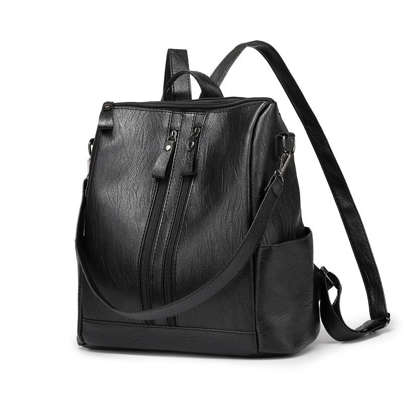 Women's Large Capacity Backpack Korean Fashion Versatile Simple Travel Backpack Women's Commuting Large Capacity Mommy Bag