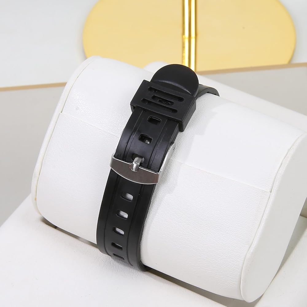 Kids Digital Watch Boys Girls Colorful Alarm Clock with Day Display 5.25 Yellow