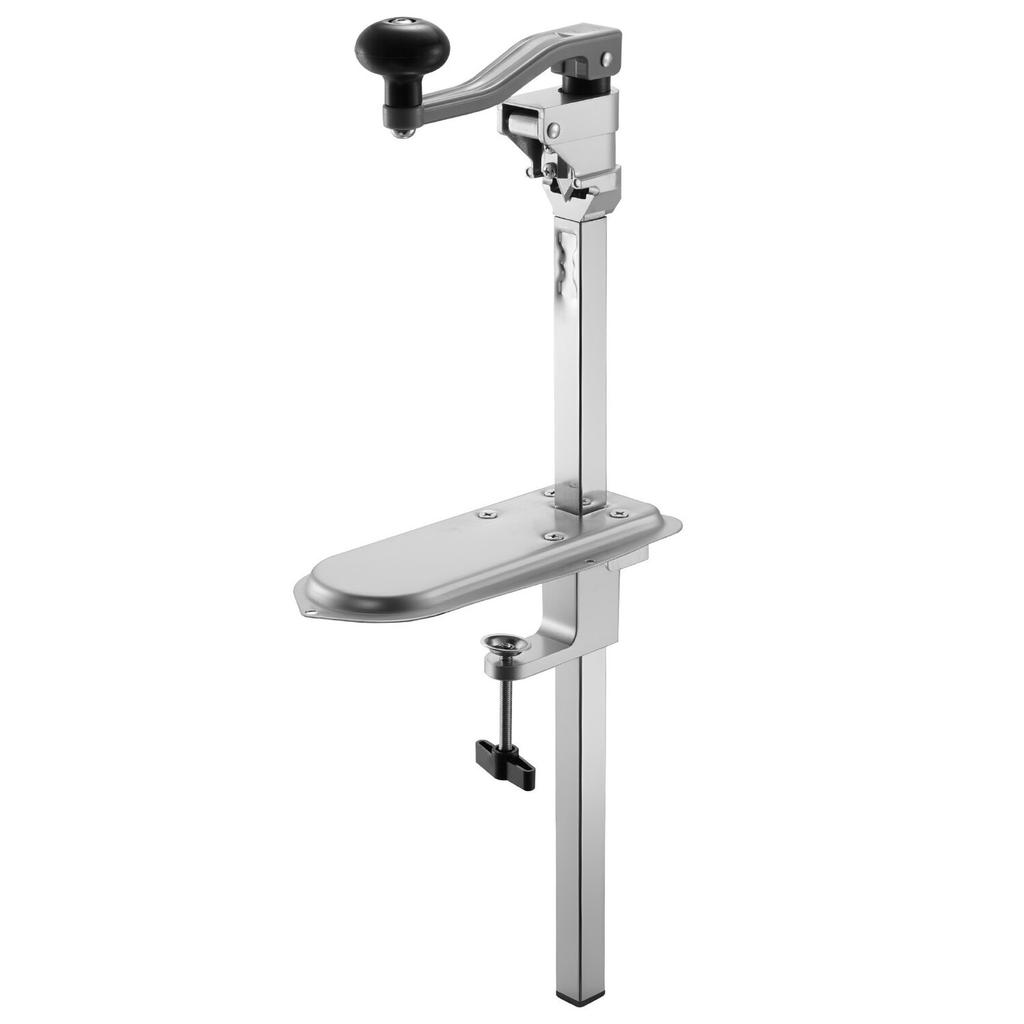 Commercial Can Opener, Heavy-Duty Manual Tabletop Cans Opener for Cans Up To 300 Mm Height, Height-Adjustable Can Openers Fixed with Screws & Table