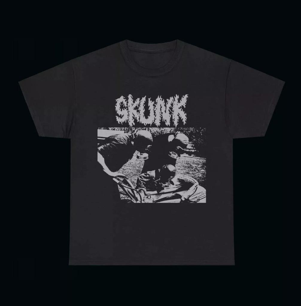 T-shirt Skunk Grindcore Punk Crust Vintage Distopia Disrupt Agathocles Warsore