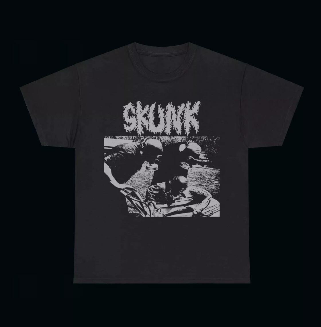 

Футболка Skunk Grindcore Crust Punk Vintage Dystopia Disrupt Agathocles Warsore S