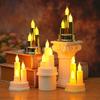 Taper Electronic Candle Light 3 in 1 Battery Operated Candle  Tabletop Display