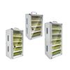 Phone Storage Cabinet Aluminum Alloy Lockable Locker for Repair Stores 48 Slots