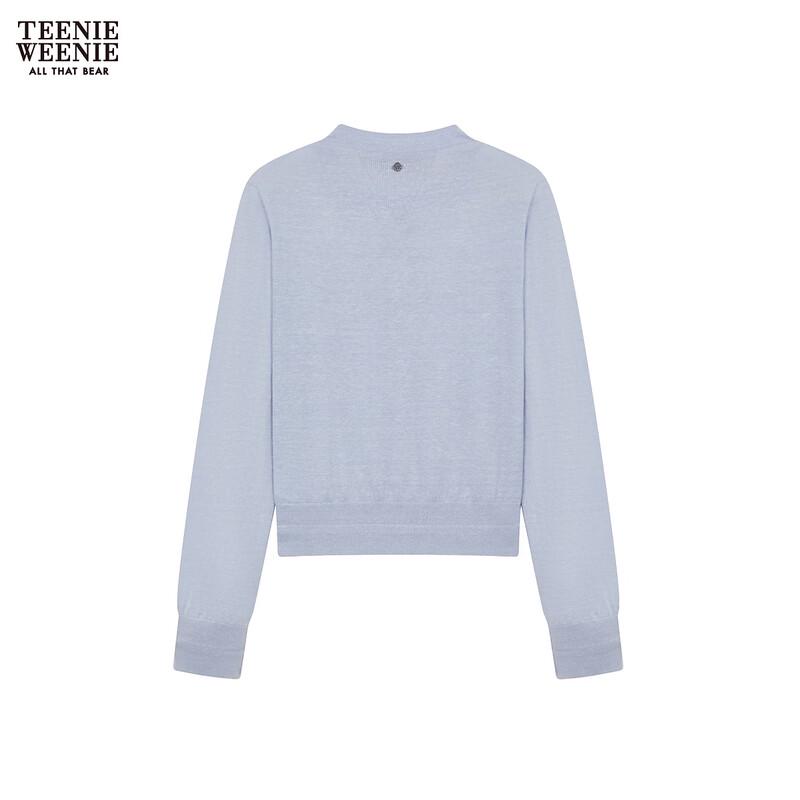 Teenie Weenie Women's Bear Letter Knit Cardigan