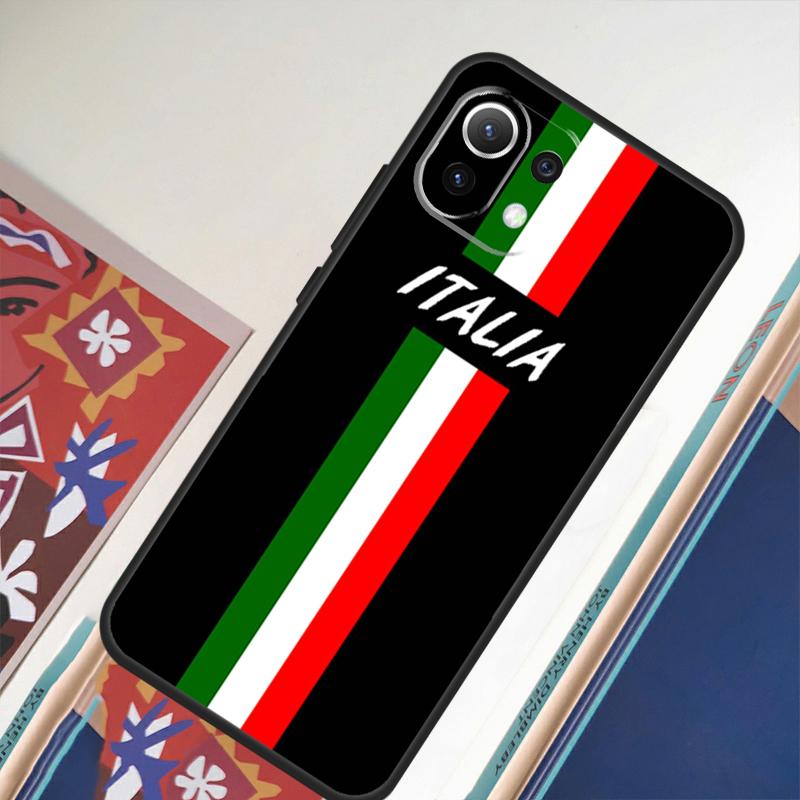 Italy Flag Case For Xiaomi 13 14 15 Ultra 13T 14T 15T 17 Pro Max Cover For POCO X7 X5 X6 F5 F6 F7 Pro