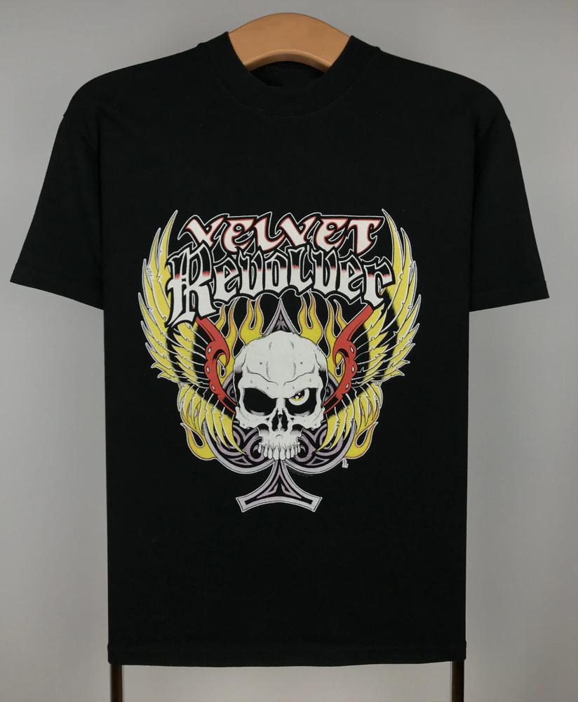 Vtg Velvet Revolver Band Cotton Black T Shirt For Men S-5XL For Men BL230 Unisex T-Shirt XXXXL