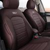 Durable Leather Golf Car Seat Cover – Universal Fit for All Seasons, Five-Seat Full Coverage.