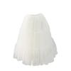 Sottogonna Lolita in Morbido Tulle - Gonna Lunga, Gonfia, a Metà Lunghezza per Cosplay & Hanfu