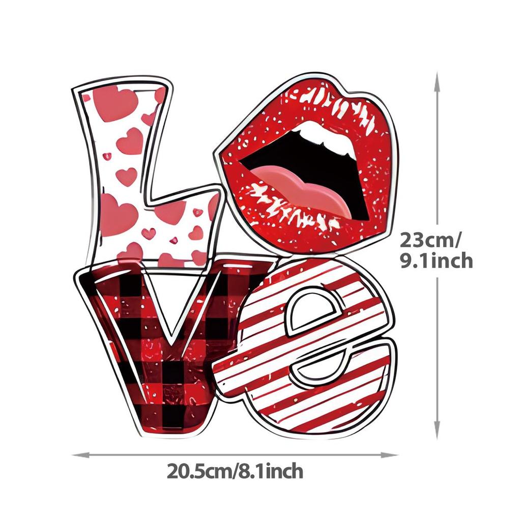 Valentine's Day Gifts: Heat Transfer HTV DTF Customized Couple T-shirts, Heat Press DIY Stickers, Clothing Heat Transfer Stickers