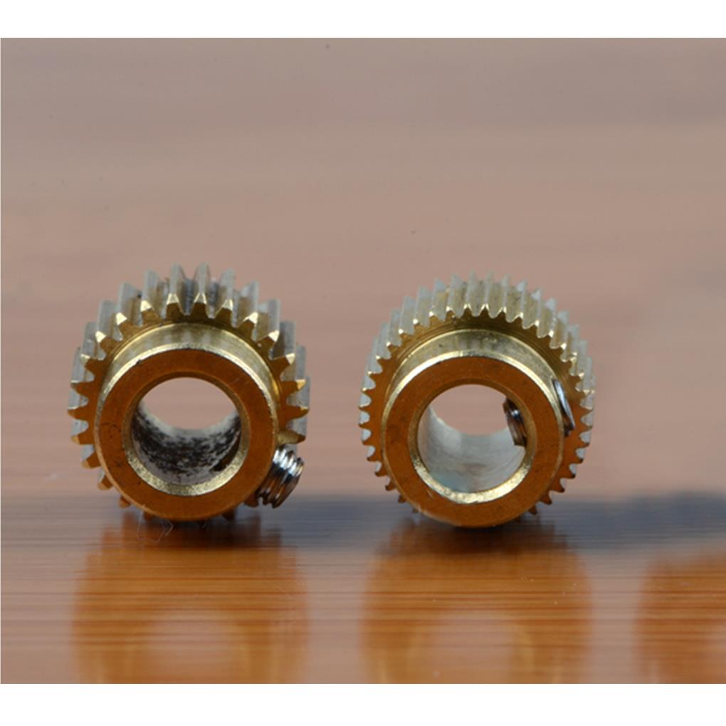 Brass Gear Rotable Extruder Wheel Universal Portable Drive Gear Resuable Brass Fitting 40