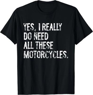 Ja, ik heb echt al deze motoren nodig Grappig Garagecadeau Unisex Unisex T-shirt