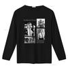 T-shirt Edizione Limitata Florence Pugh per Uomo e Donna Stampa Ispirata all'Attrice alla Moda vintage Lavato uomo Top Per l'Uso Quotidiano