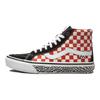 Vans Skate Sk8-Hi Reissue Grosso 84 - Red Checkerboard Men Sneakers Black VN0A5KYR428