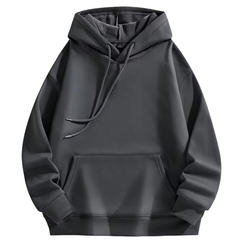 2025 New Hoodie Men's Solid Color Autumn and Winter Hot-selling Simple and Comfortable Sweatshirts Daily Outdoor