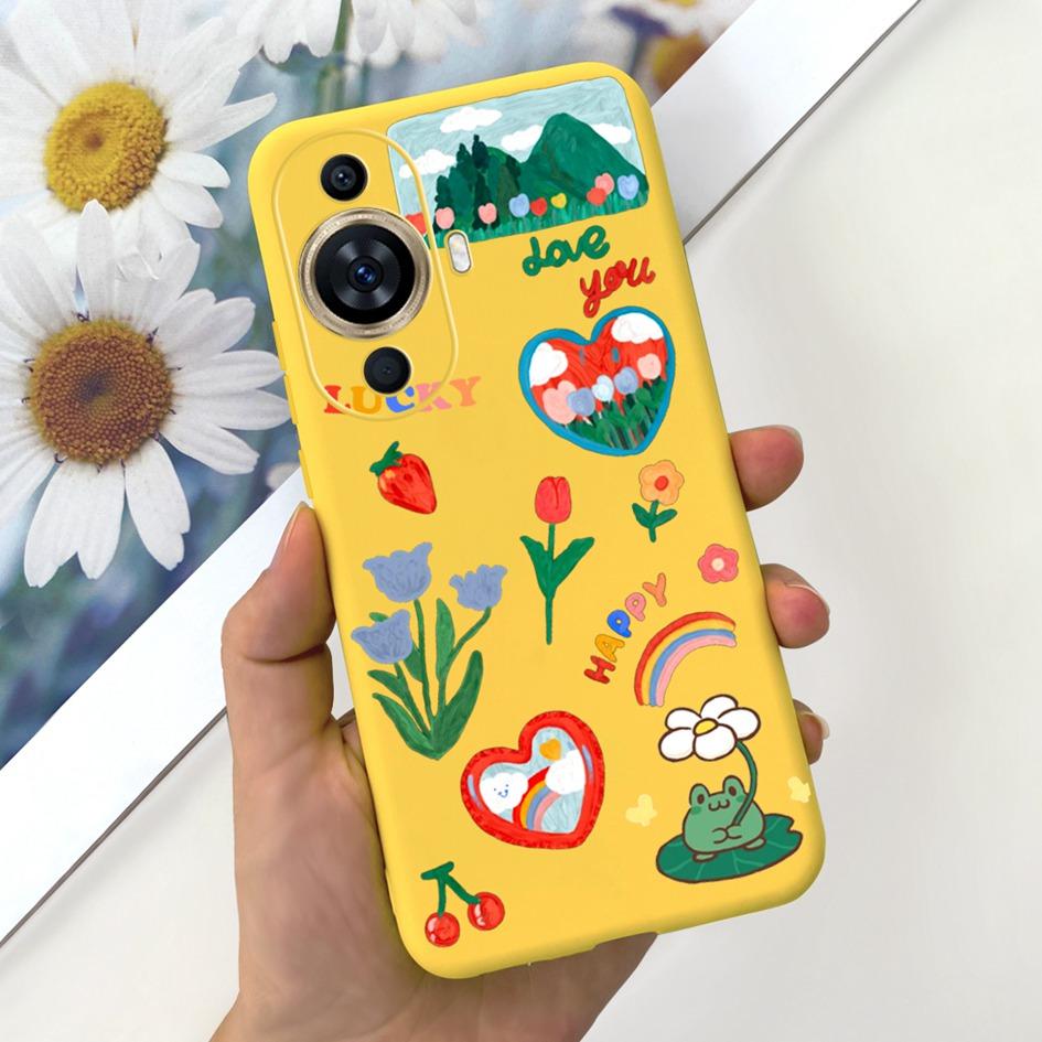 For Huawei Nova 11 Case Nova 11 Pro Phone Cover Cool Fashion Pattern Soft Silicone Fundas For Nova 11 Ultra Nova11 FOA-LX9 Pouch