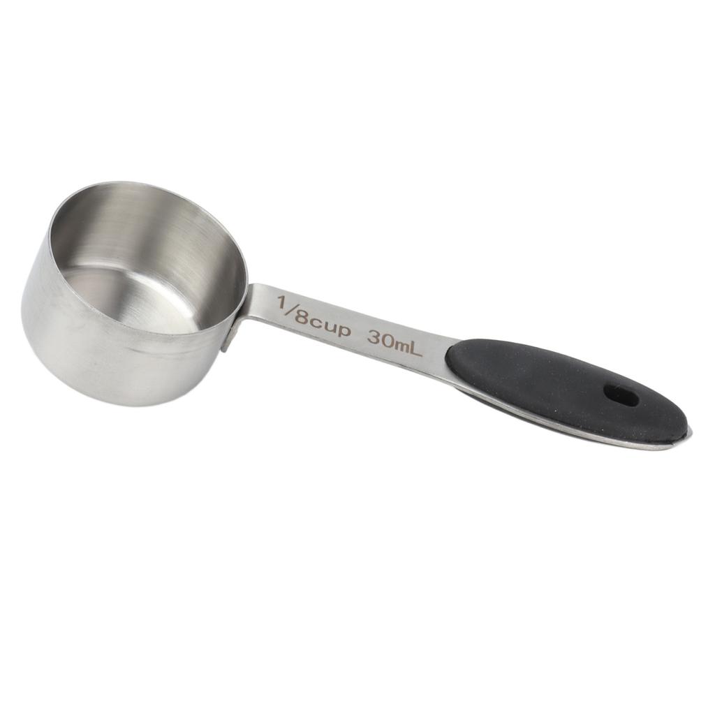 30ml Coffee Measuring Scoop 1 8 Cup Stainless Steel Tablespoon Large Capacity and Comfortable Hand Feeling for Kitchen