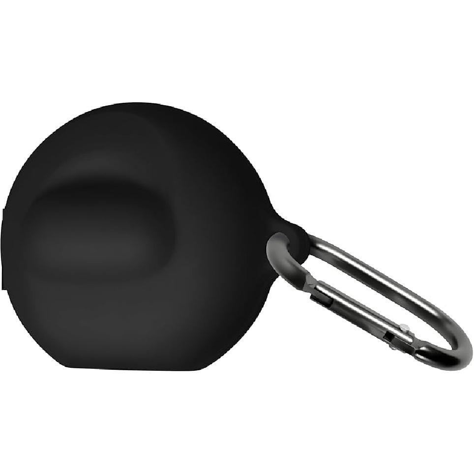 

Силиконовый чехол Geiomoo для Anker Soundcore V40i, Мягкий гибкий защитный чехол, устойчивый к царапинам, с карабином (черный) чёрный