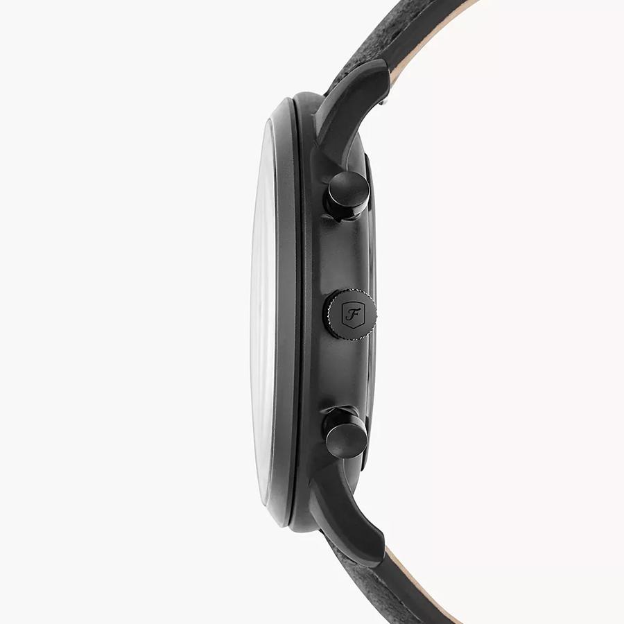 Fossil Neutra Men's Chronograph Watch - Blue Round Dial, Leather Strap, Business Casual FS5503