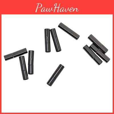 Bajonett 10 Sets Druck 3mm Verschlüsse Lederbandenden Verbinder Schmuckherstellung