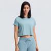 2024 Casual Cropped Short Sleeve Yoga T-Shirt - DS071 Fitness Trend