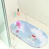Beautiful Illustrations Balcony Bathroom Mat Hydrophobic Non-Slip Door Mat Swimming Pool Public Places Non-Slip Floor Mat