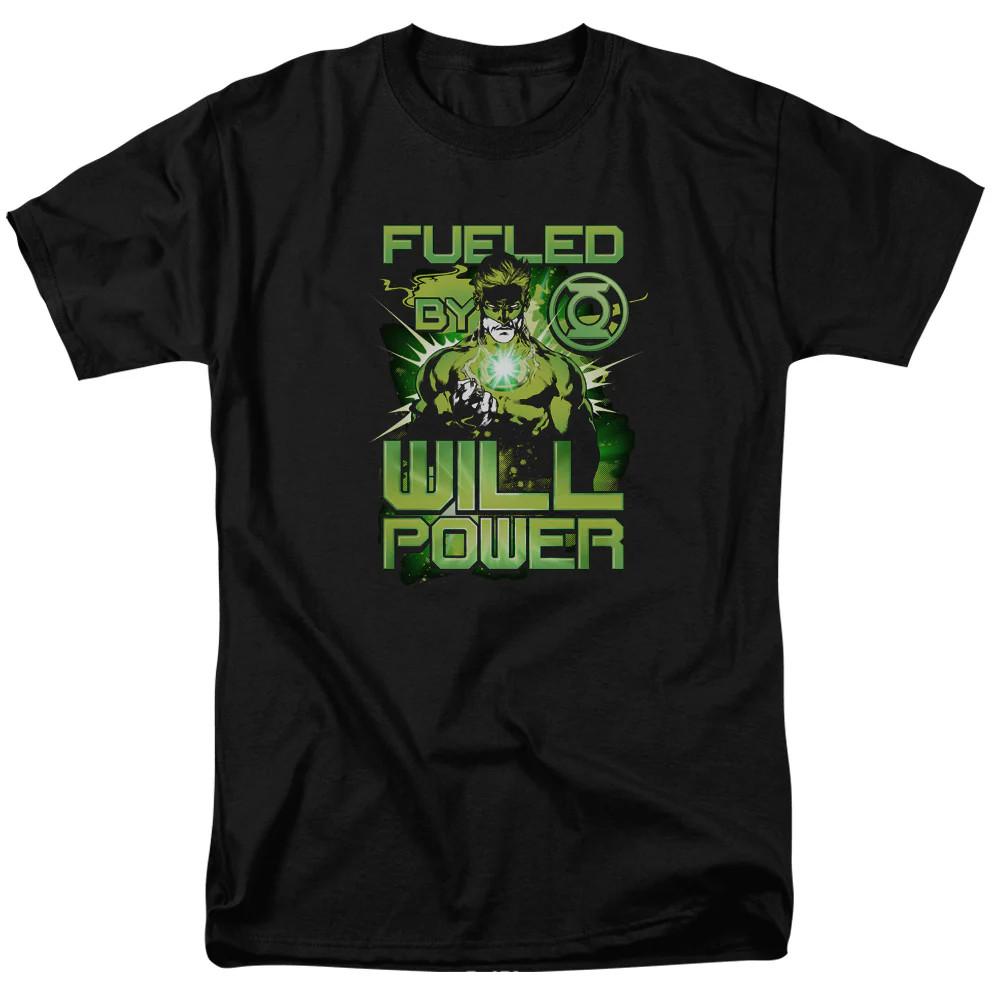 

Green Lantern Fueled Mens T Shirt Black L