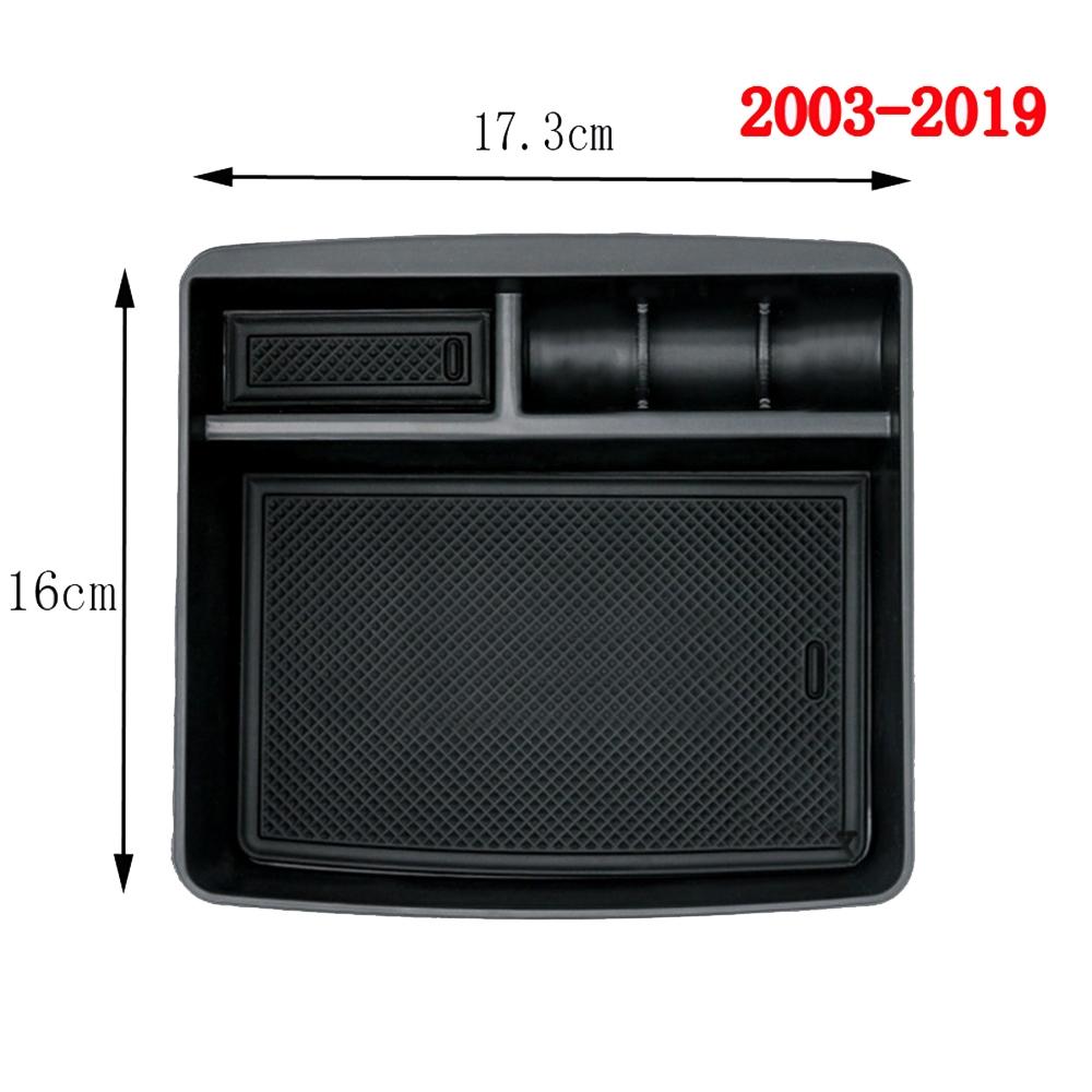 Auto-Aufbewahrungsbox Innen ABS Organizer Abdeckung 17,3 x 16 cm Praktisch
