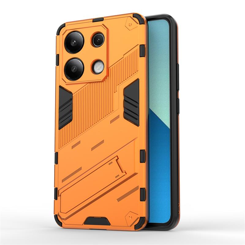 For Xiaomi Redmi Note 13 4G Cover Case Redmi Note 13 4G Capas PC Bumper Kickstand Shockproof Holder Cover Redmi Note 13 Pro Plus